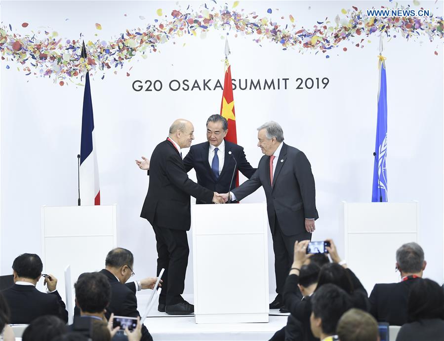 JAPAN-OSAKA-MEETING-CLIMATE CHANGE