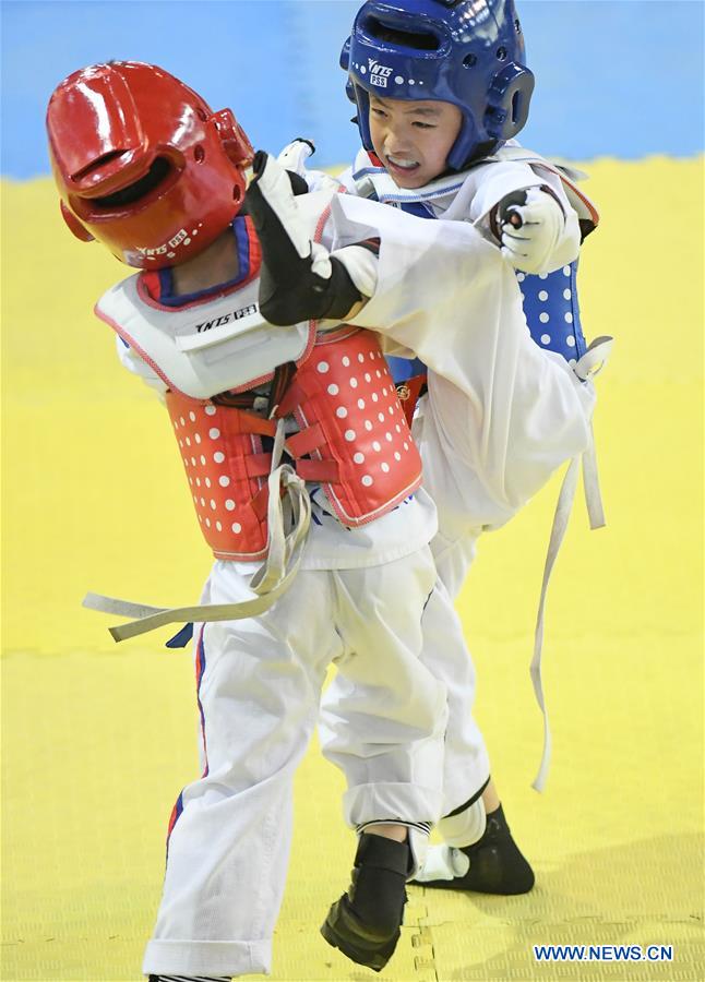 (SP)CHINA-CHANGCHUN-SUMMER VACATION-TAEKWONDO CAMP