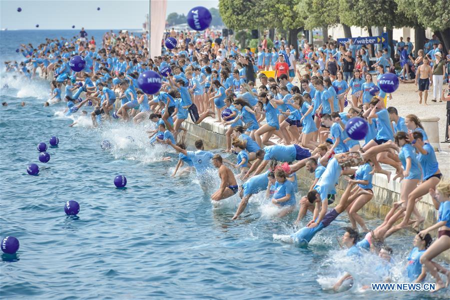 CROATIA-ZADAR-MILLENNIUM JUMP