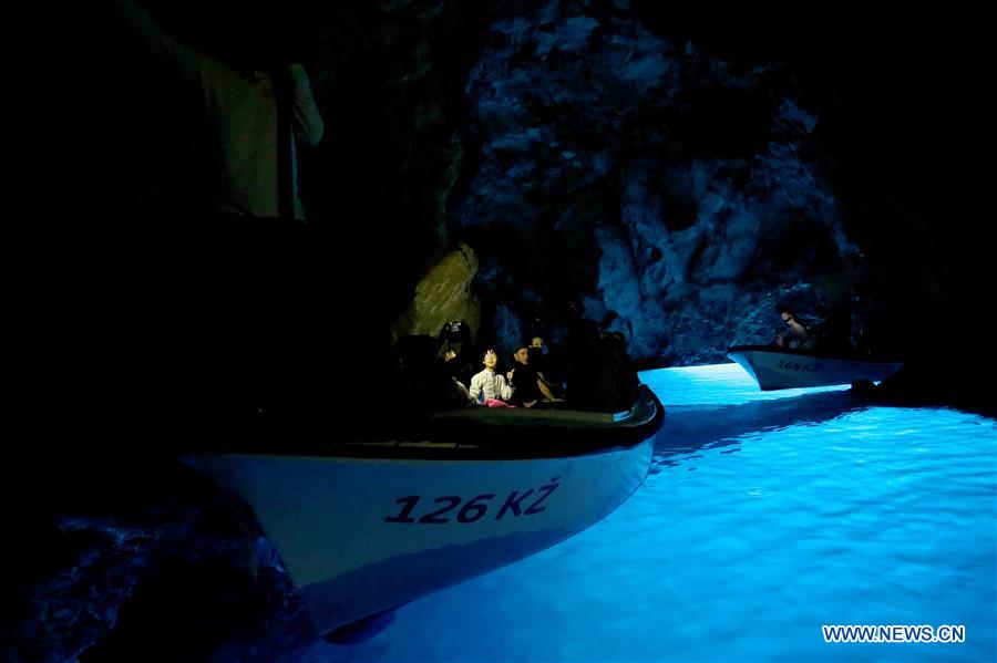 CROATIA-BISEVO ISLAND-BLUE CAVE