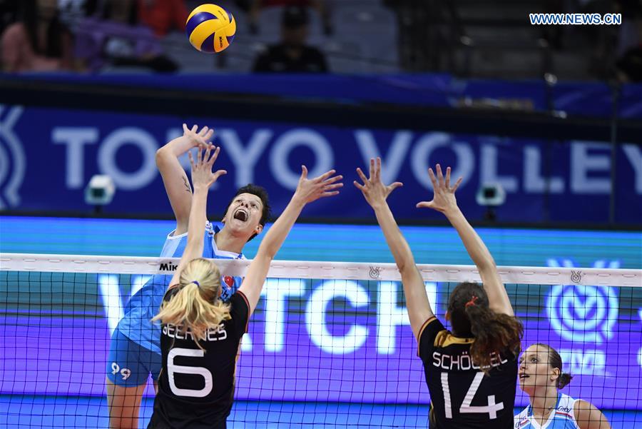 (SP)CHINA-NINGBO-FIVB-TOKYO VOLLEYBALL QUALIFICATION-TURKEY-GERMANY