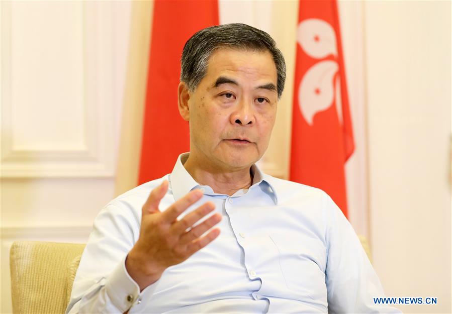 CHINA-HONG KONG-LEUNG CHUN-YING-PRESS (CN)