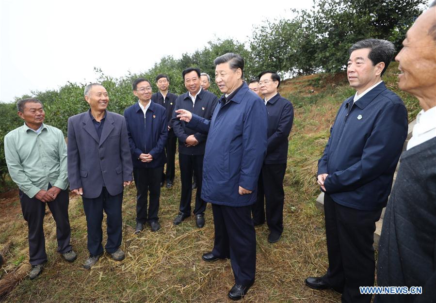 CHINA-HENAN-XI JINPING-POVERTY ALLEVIATION-INSPECTION (CN)