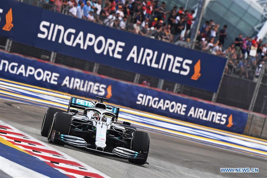 (SP)SINGAPORE-F1-GRAND PRIX-PRACTICE SESSION