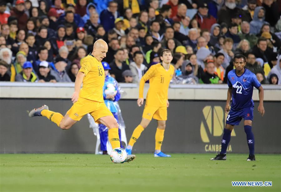 (SP)AUSTRALIA-CANBERRA-SOCCER-2022 FIFA WORLD CUP QUALIFIER-AUS VS NPL