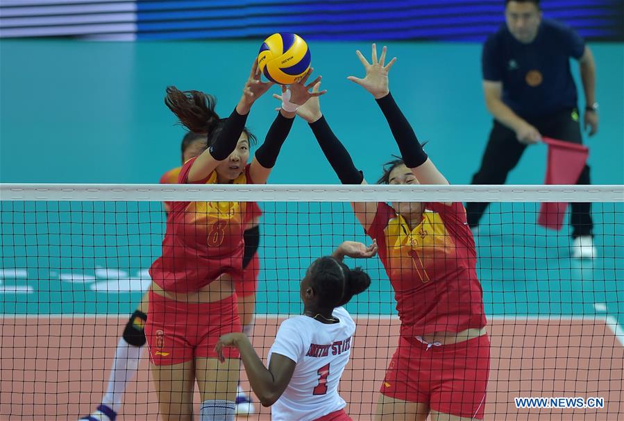 (SP)CHINA-WUHAN-7TH MILITARY WORLD GAMES-VOLLEYBALL