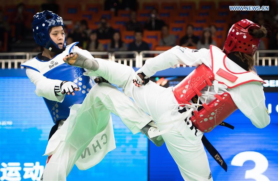 (SP)CHINA-WUHAN-7TH MILITARY WORLD GAMES-TAEKWONDO