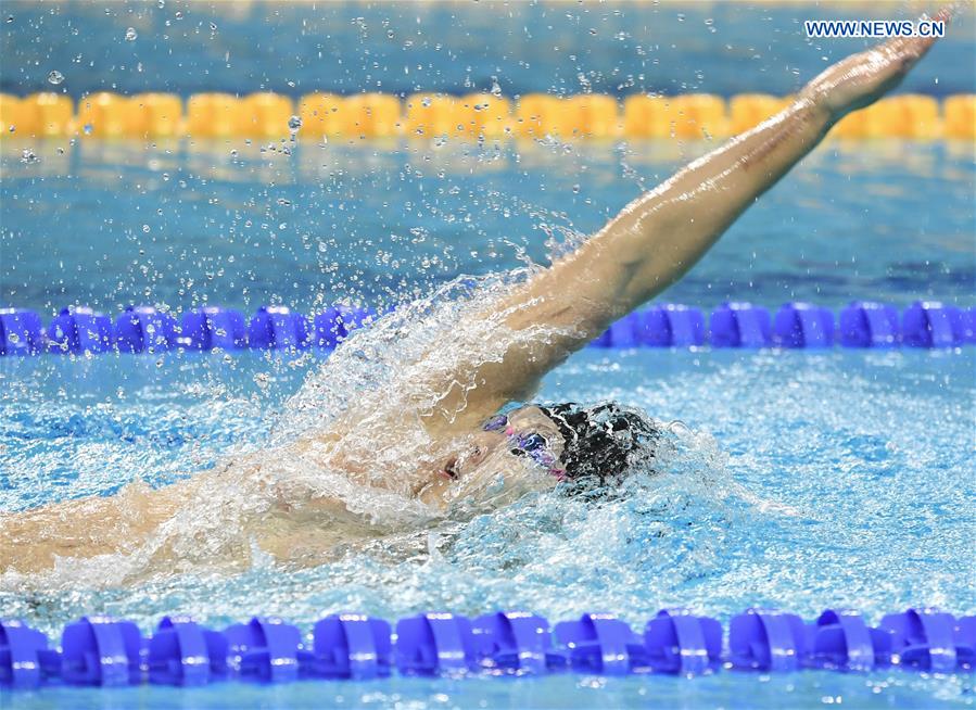 (SP)CHINA-WUHAN-7TH MILITARY WORLD GAMES-MEN-SWIMMING