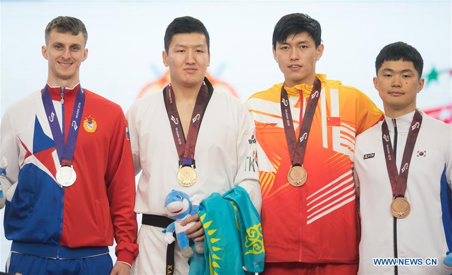 (SP)CHINA-WUHAN-7TH MILITARY WORLD GAMES-TAEKWONDO