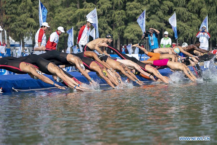 (SP)CHINA-WUHAN-7TH MILITARY WORLD GAMES-OPEN WATER