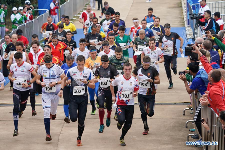 (SP)CHINA-WUHAN-7TH MILITARY WORLD GAMES-MEN-ORIENTEERING(CN)