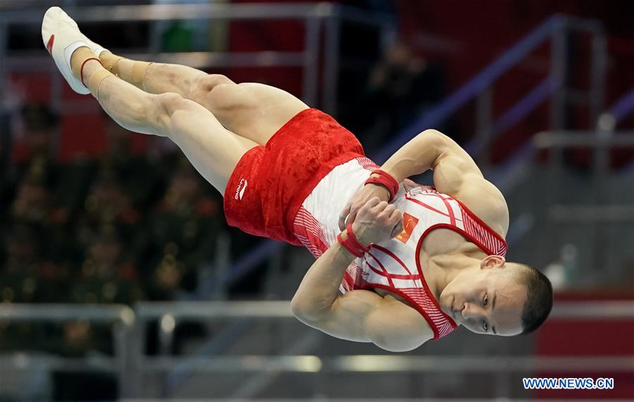 (SP)CHINA-WUHAN-7TH MILITARY WORLD GAMES-ARTISTIC GYMNASTICS