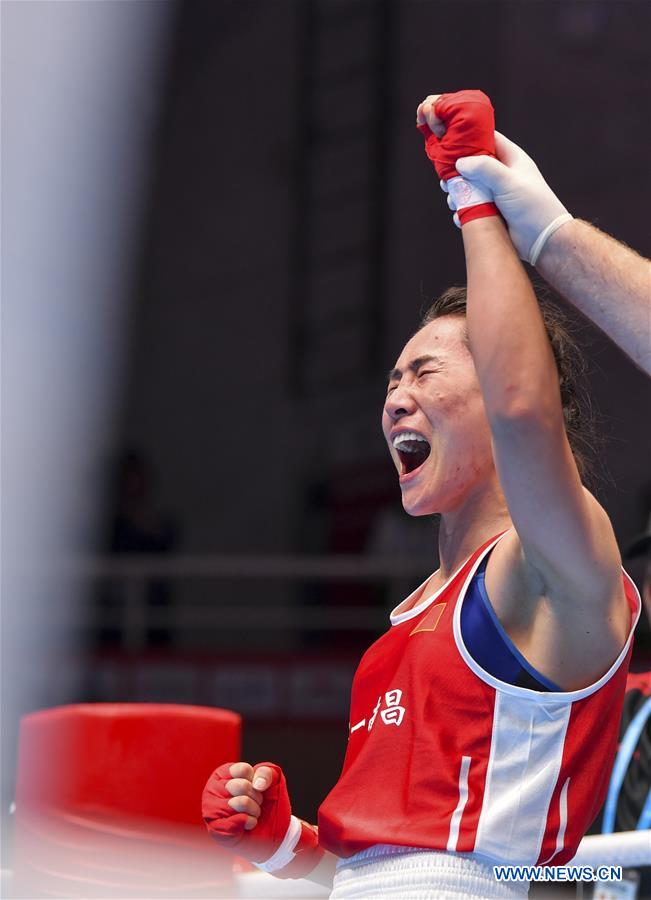 (SP)CHINA-WUHAN-7TH MILITARY WORLD GAMES-BOXING