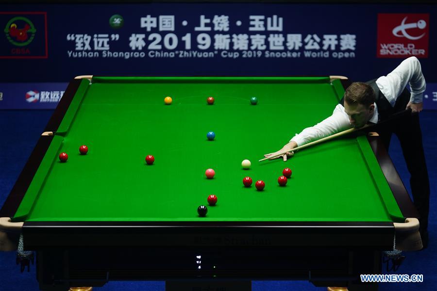 (SP)CHINA-YUSHAN-SNOOKER-WORLD OPEN(CN)