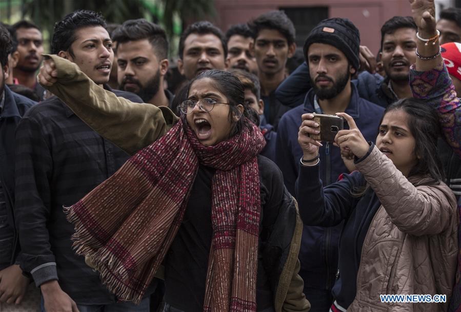 INDIA-NEW DELHI-CITIZENSHIP LAW-PROTEST