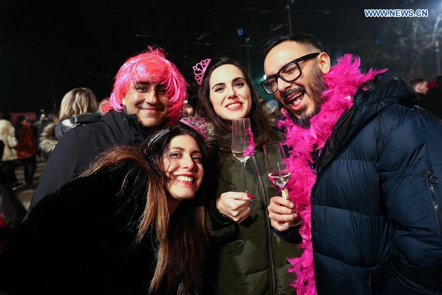 BELGIUM-BRUSSELS-NEW YEAR-CELEBRATION