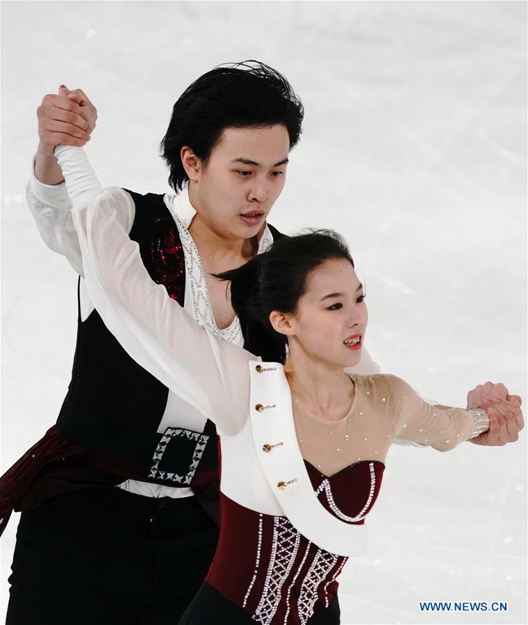 (SP)SWITZERLAND-LAUSANNE-WINTER YOG-FIGURE SKATING-PAIR SKATING FREE SKATING