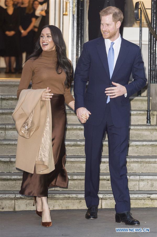 BRITAIN-LONDON-DUKE AND DUCHESS OF SUSSEX-ANNOUNCEMENT