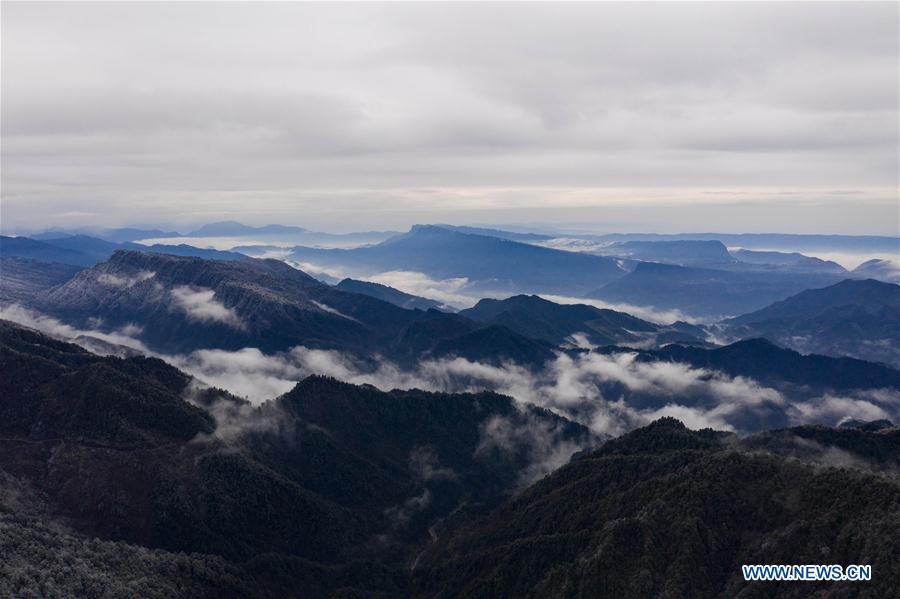 CHINA-SICHUAN-WAWU MOUNTAIN-SCENERY (CN)