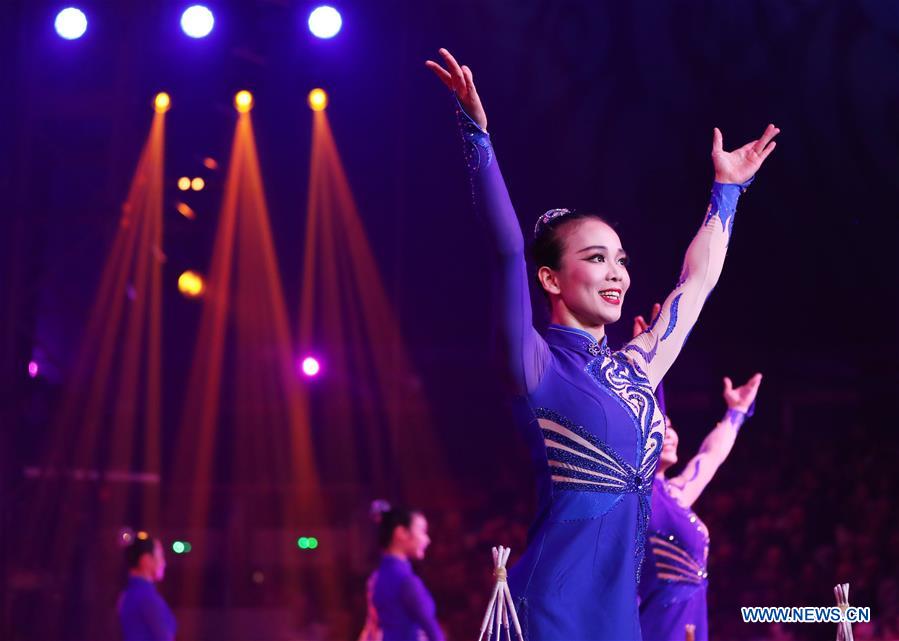 MONACO-MONTE-CARLO INTERNATIONAL CIRCUS FESTIVAL-CHINESE ACROBATS