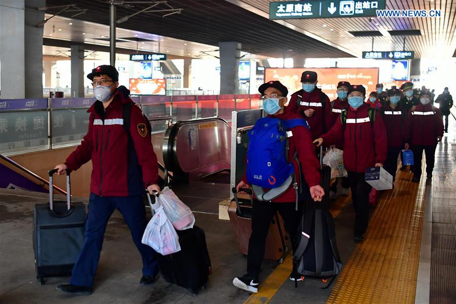 CHINA-SHANXI-MEDICAL TEAM-AID-HUBEI (CN)