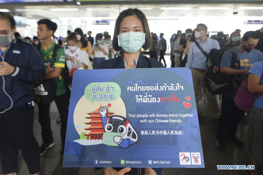 THAILAND-BANGKOK-CHINA-CORONAVIRUS-SUPPORT