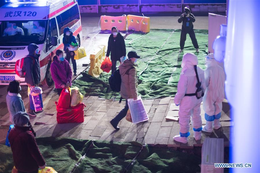 CHINA-HUBEI-WUHAN-LEISHENSHAN HOSPITAL-PATIENTS (CN)