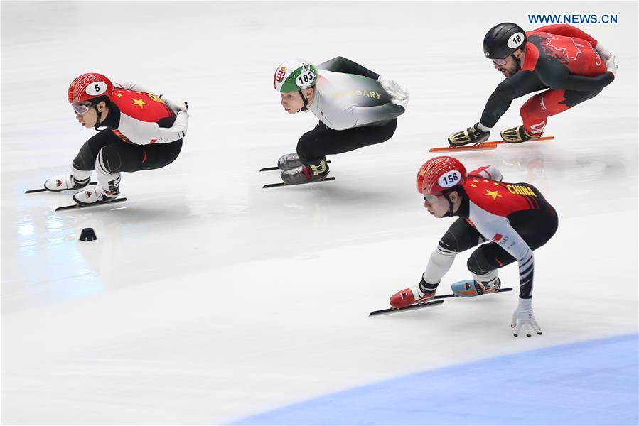 (SP)THE NETHERLANDS-DORDRECHT-ISU WORLD CUP-SHORT TRACK