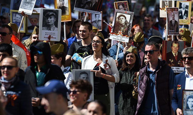 73rd anniv. of victory over Nazi Germany in WWII marked across world