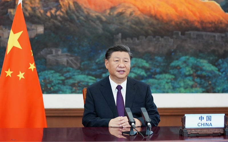 Xi Focus: Xi expounds on UN's role in post-COVID era, opposing unilateralism, "boss of world"