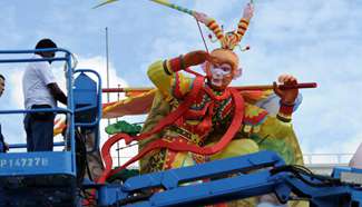 Singapore makes final preparations for lunar New Year of Monkey