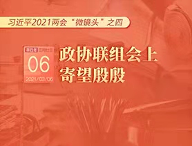 习近平2021两会“微镜头”之四：3月6日 政协联组会上，寄望殷殷